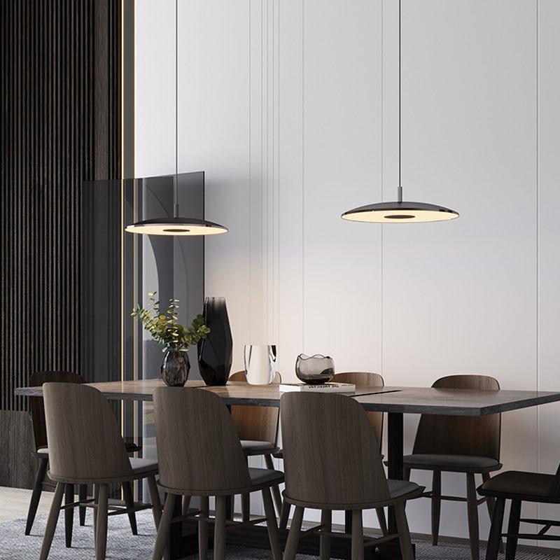 Lámpara Colgante LED Moderna de Hierro Níquel para Techo - Iluminación Decorativa para Interiores 3