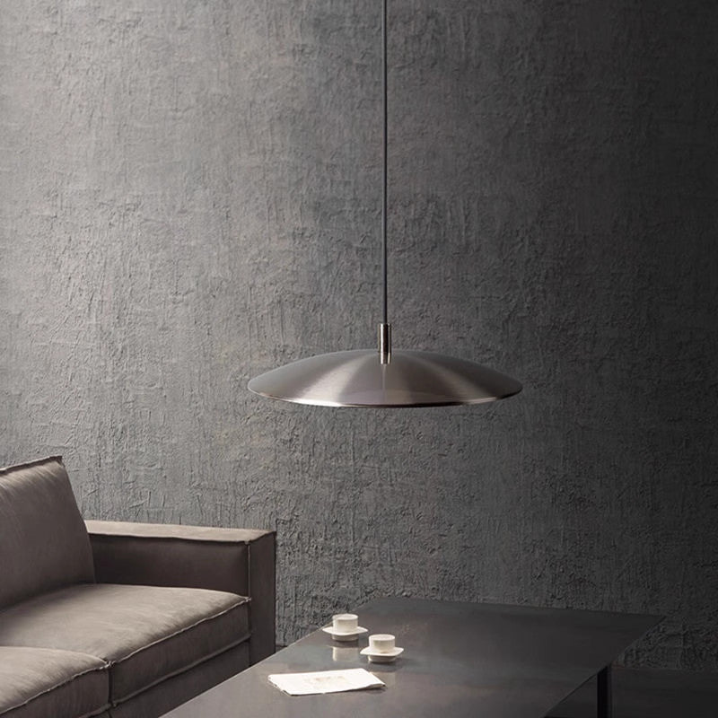 Lámpara Colgante LED Moderna de Hierro Níquel para Techo - Iluminación Decorativa para Interiores 6
