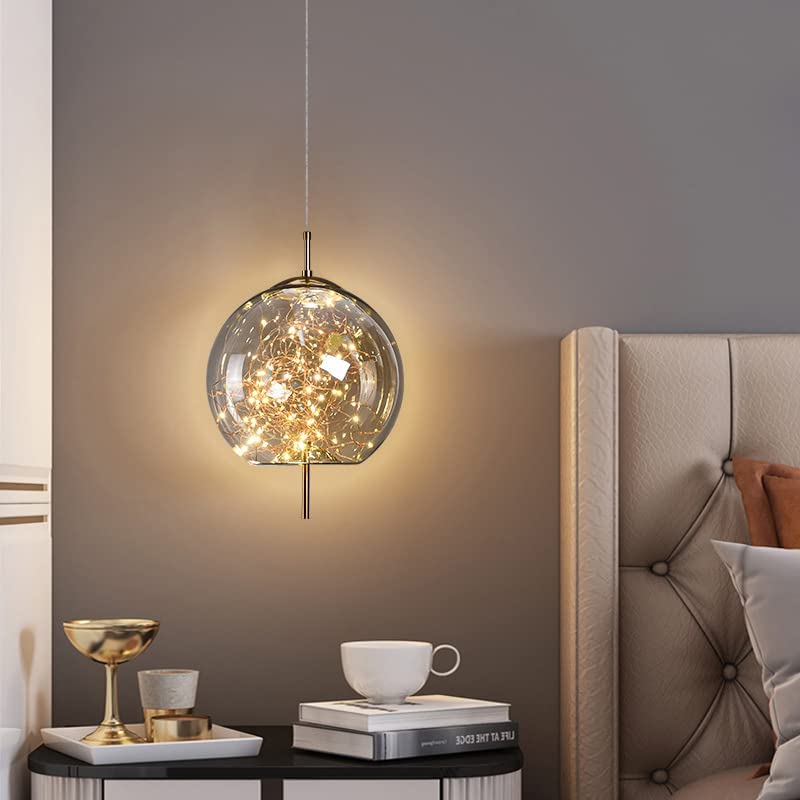 Lámpara Colgante LED de Lujo Nórdica – Diseño Moderno en Cristal 5