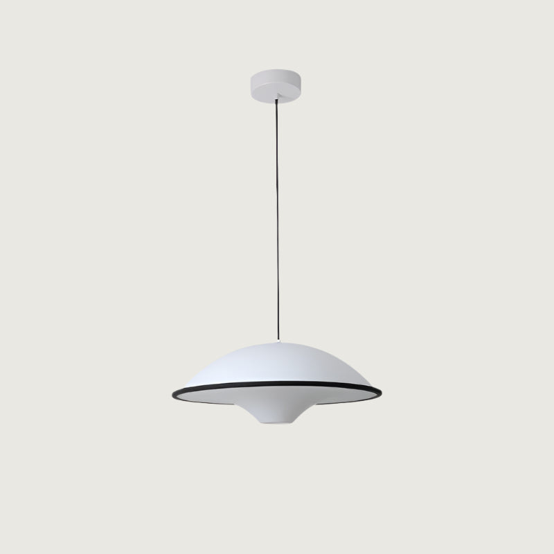 Lámpara Colgante Moderna Fontana LED Diseño Minimalista para Techo Bajo, Acrílico y Metal, Ajustable 30 cm 0