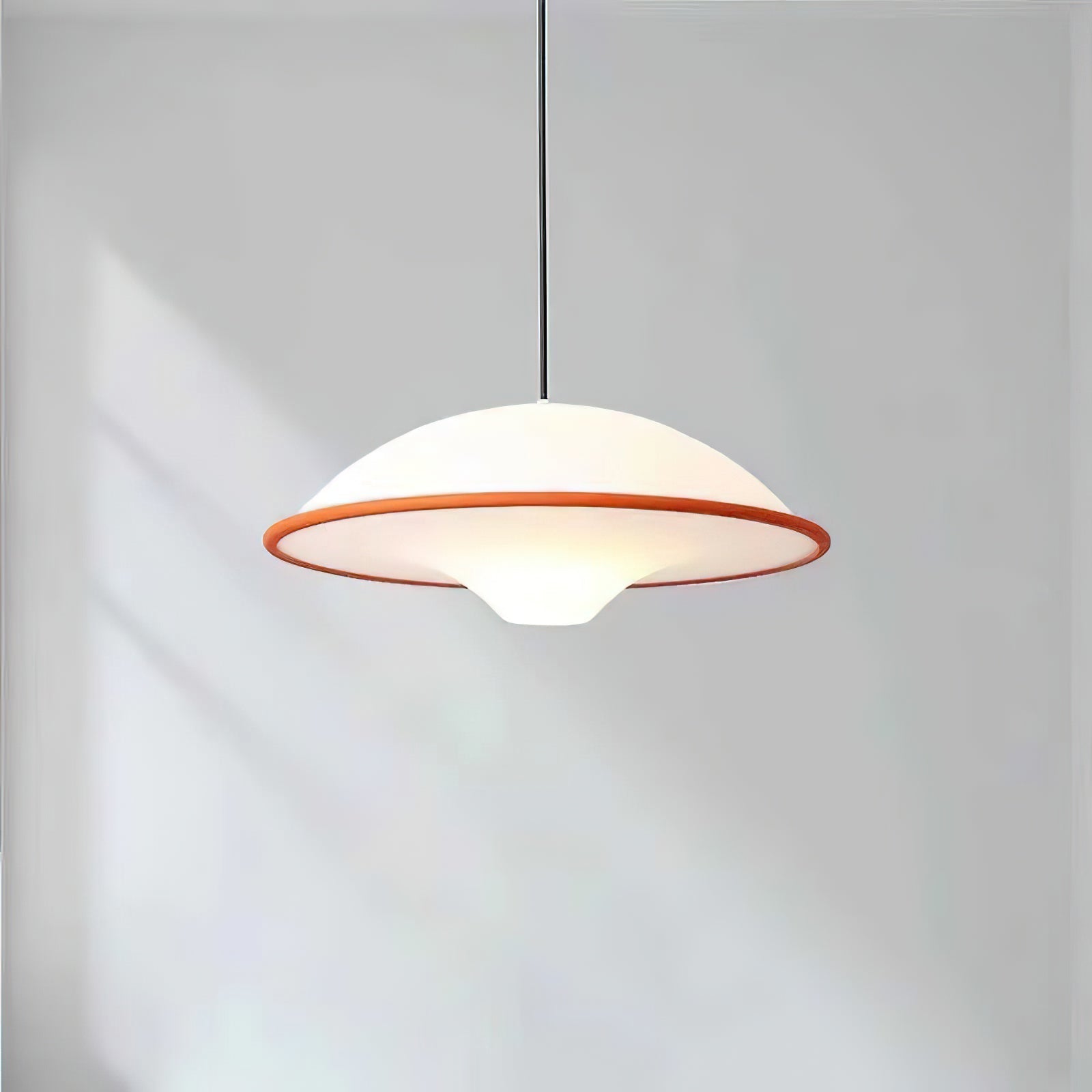 Lámpara Colgante Moderna Fontana LED Diseño Minimalista para Techo Bajo, Acrílico y Metal, Ajustable 30 cm 7