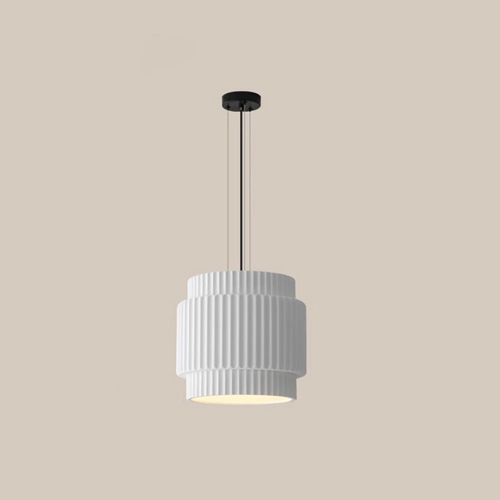 Lámpara Colgante Moderna Wabi Sabi en Crema – Diseño Nórdico Elegante 3