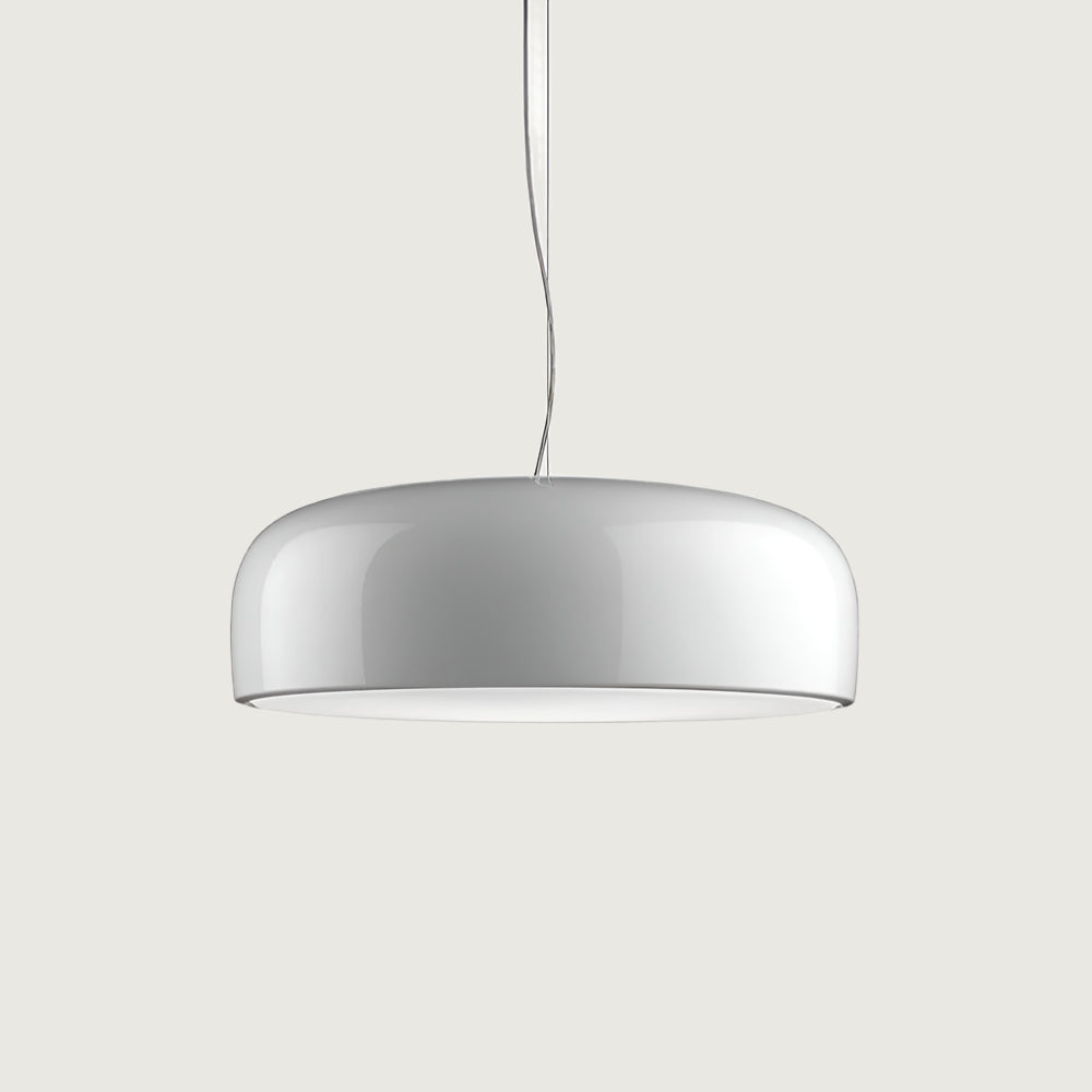 Lámpara Colgante Moderna de Aluminio y Policarbonato, 45cm y 60cm, Estilo Elegante para Techo, Variedad de Colores 9