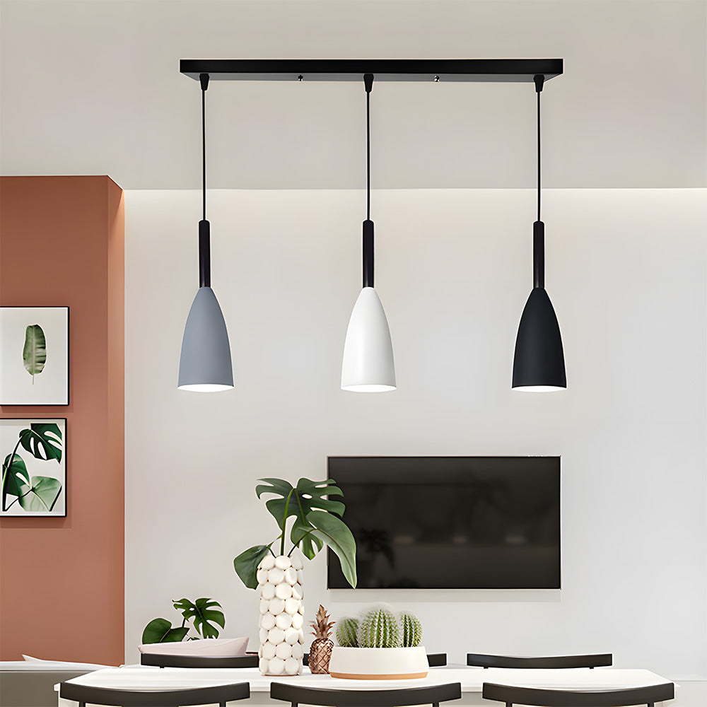 Lámpara Colgante Moderna de Metal en Forma de Cáliz para Dormitorio – Diseño Elegante y Funcional 11