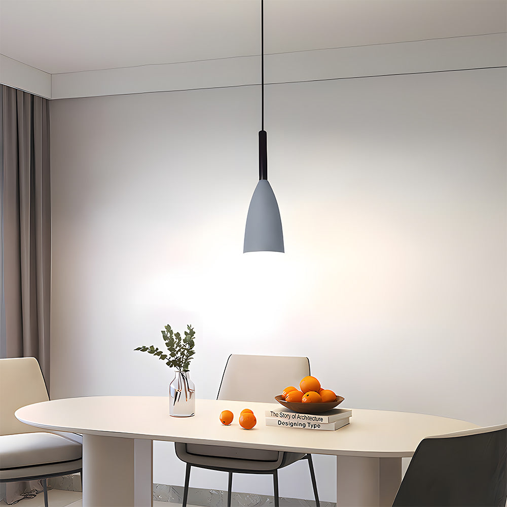 Lámpara Colgante Moderna de Metal en Forma de Cáliz para Dormitorio – Diseño Elegante y Funcional 8