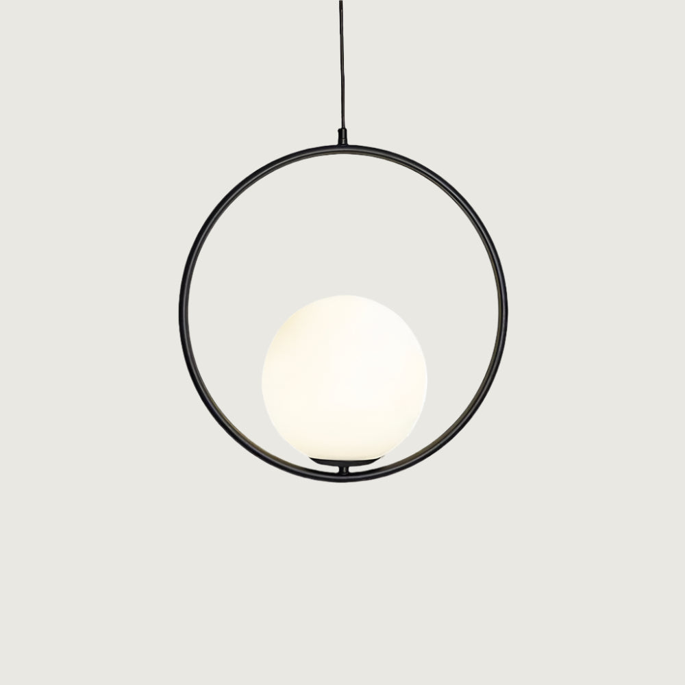Lámpara Colgante Moderna de Metal y Vidrio con Diseño Elegante – Disponible en Varias Medidas 9