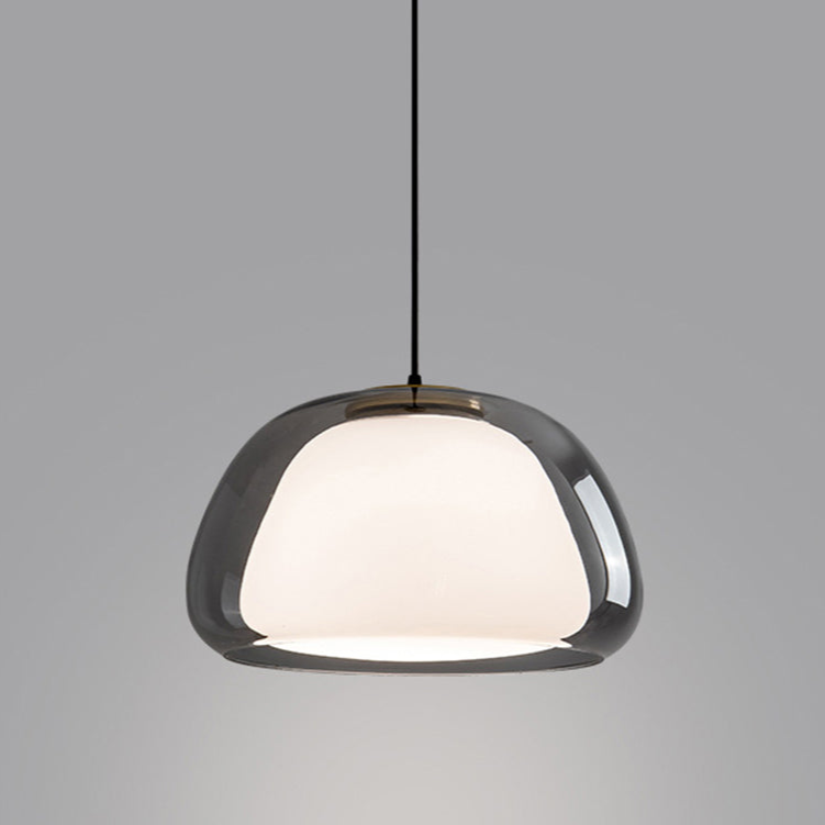 Lámpara Colgante Moderna de Vidrio Lechoso – Diseño Elegante para Iluminación Ambiental 10
