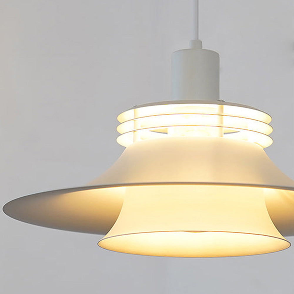 Lámpara Colgante de Arte Moderna en Aluminio Negro – Diseño Elegante y Sofisticado 8
