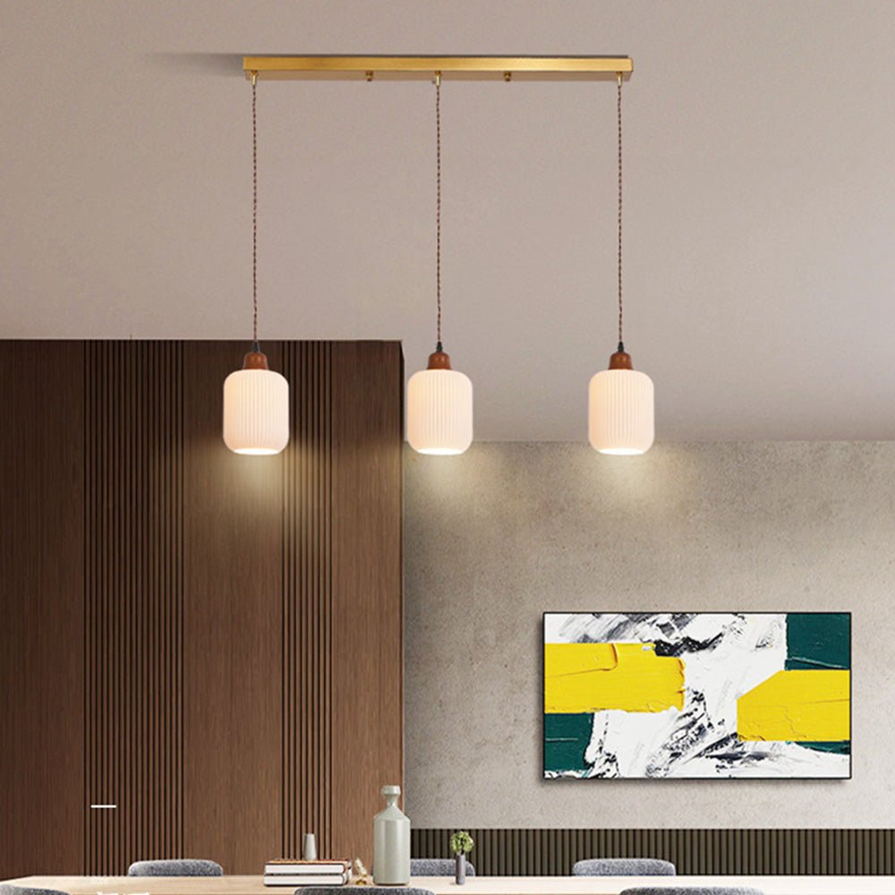 Lámpara Colgante de Cerámica Blanca, Diseño Clásico, Luz Cálida – Lámpara Techo Ideal para Ambientes Acogedores 10