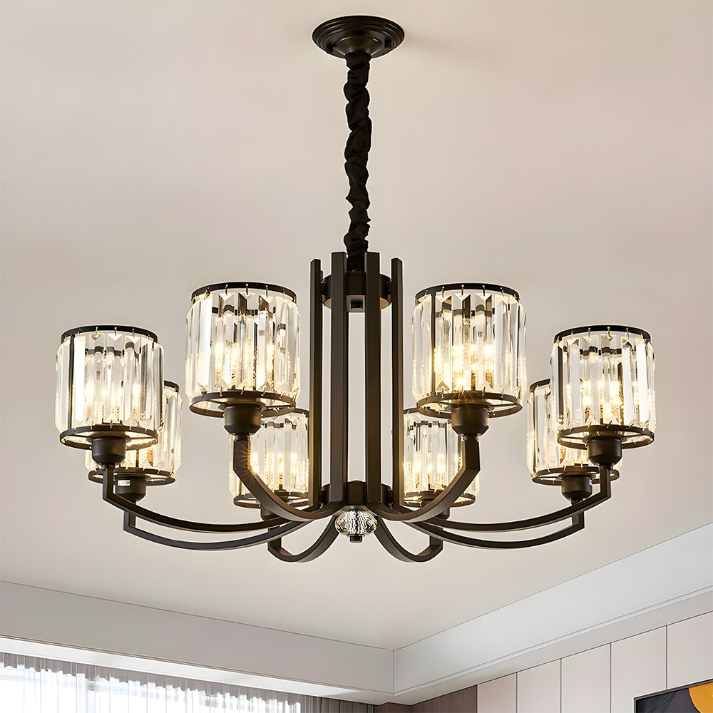 Lámpara Colgante de Cristal Chic para Sala de Estar – Diseño Elegante y Sofisticado 1