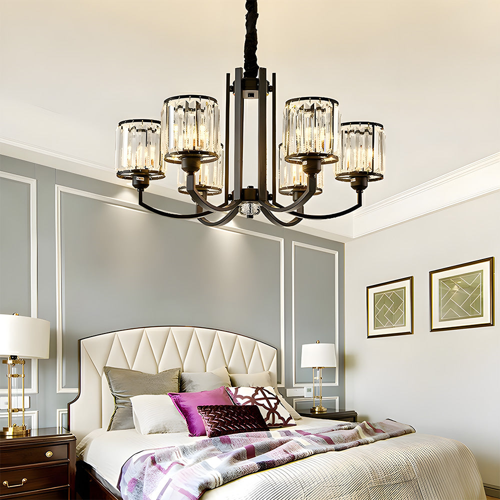 Lámpara Colgante de Cristal Chic para Sala de Estar – Diseño Elegante y Sofisticado 5