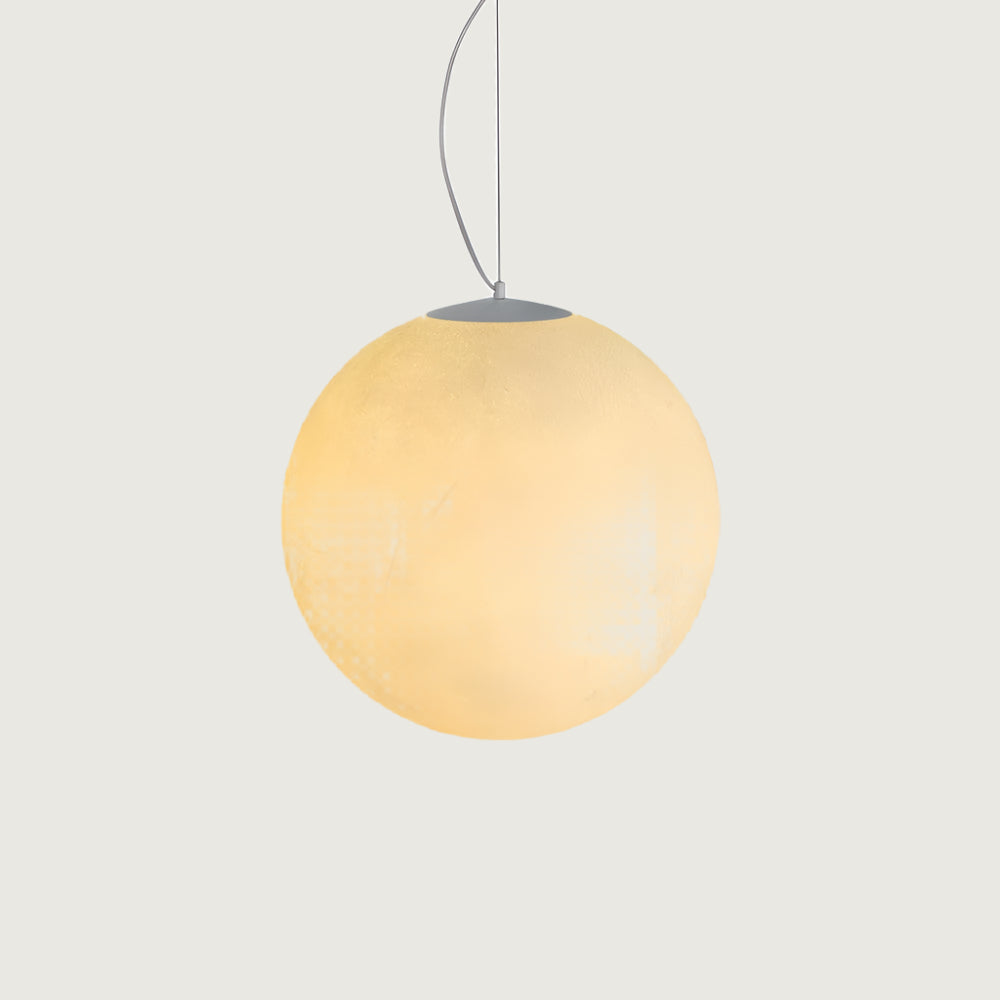 Lámpara Colgante de Diseño Lunar con Luz LED Integrada – Ideal para Decoración Interior 3
