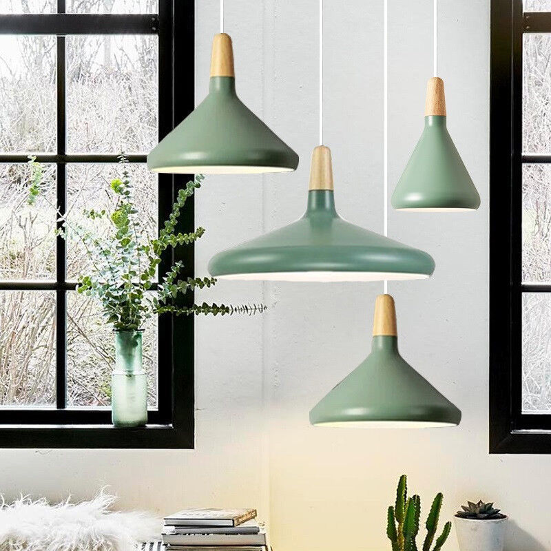 Lámpara Colgante de Madera Creativa Estilo Nórdico – Diseño Minimalista para Iluminar Tu Hogar 13
