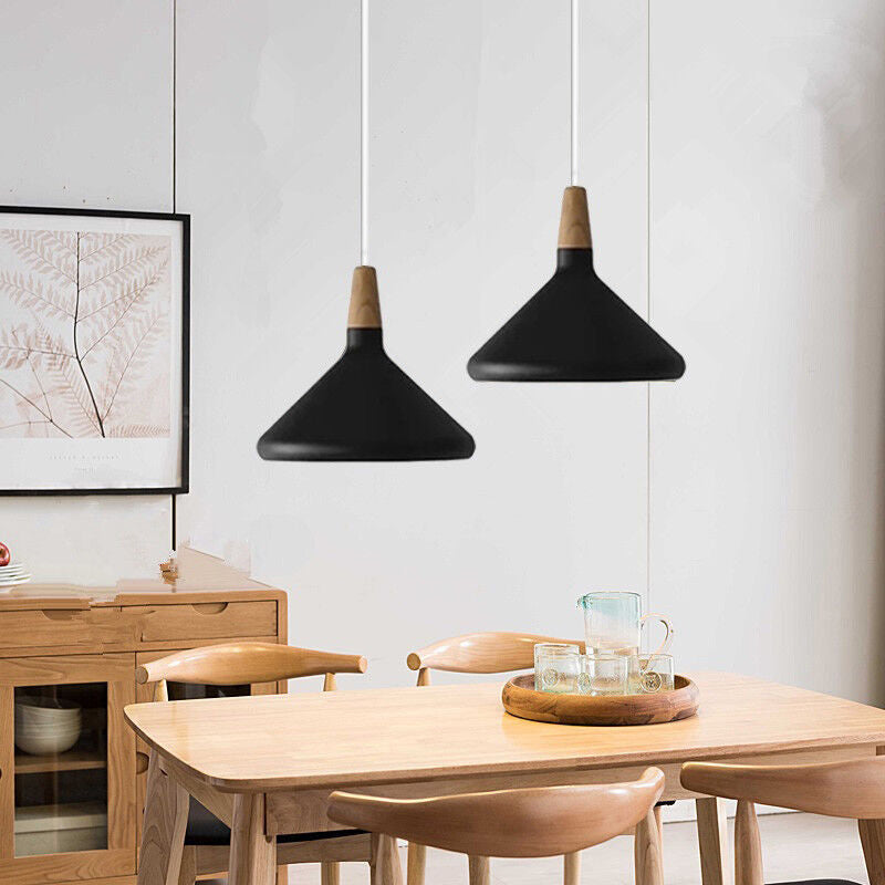 Lámpara Colgante de Madera Creativa Estilo Nórdico – Diseño Minimalista para Iluminar Tu Hogar 16