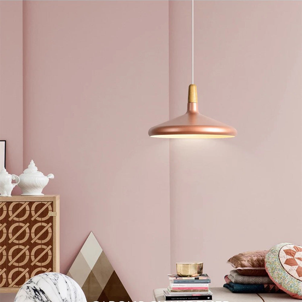 Lámpara Colgante de Madera Creativa Estilo Nórdico – Diseño Minimalista para Iluminar Tu Hogar 17