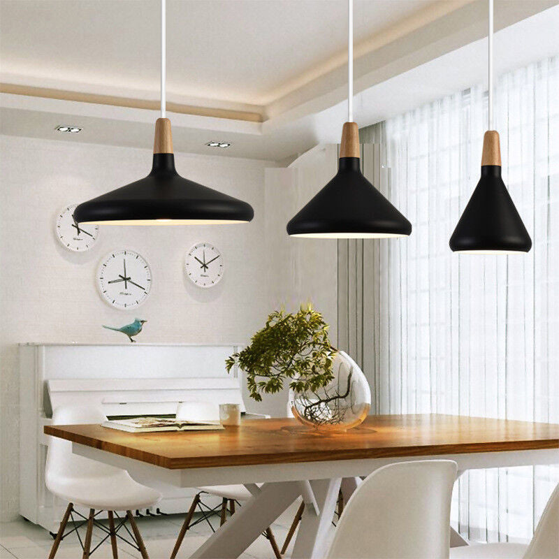 Lámpara Colgante de Madera Creativa Estilo Nórdico – Diseño Minimalista para Iluminar Tu Hogar 8