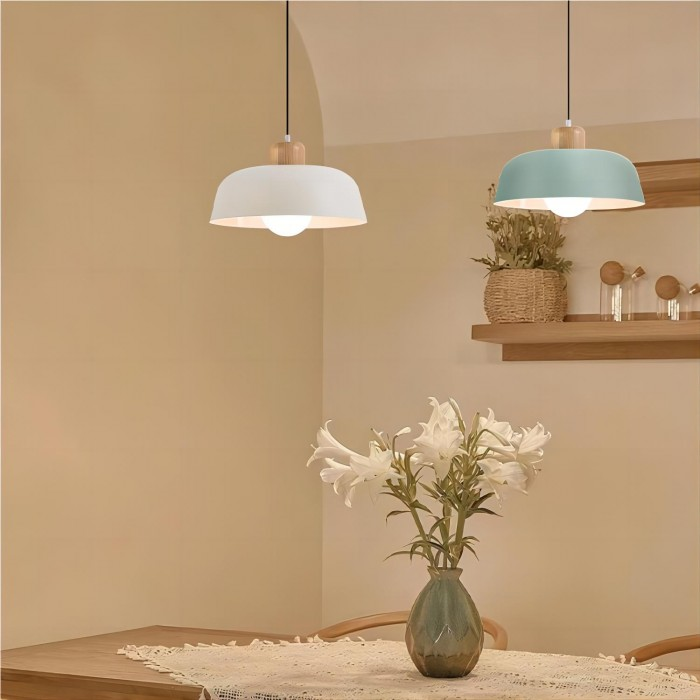 Lámpara Colgante de Madera Creativa Nórdica con Diseño Moderno 6
