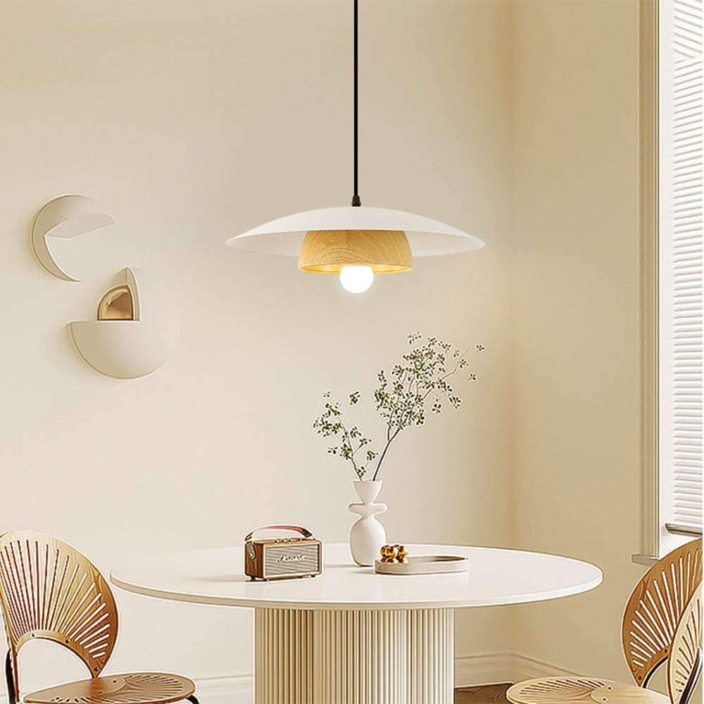 Lámpara Colgante de Metal en Diseño Moderno con Cúpula – Elegante y Duradera 0