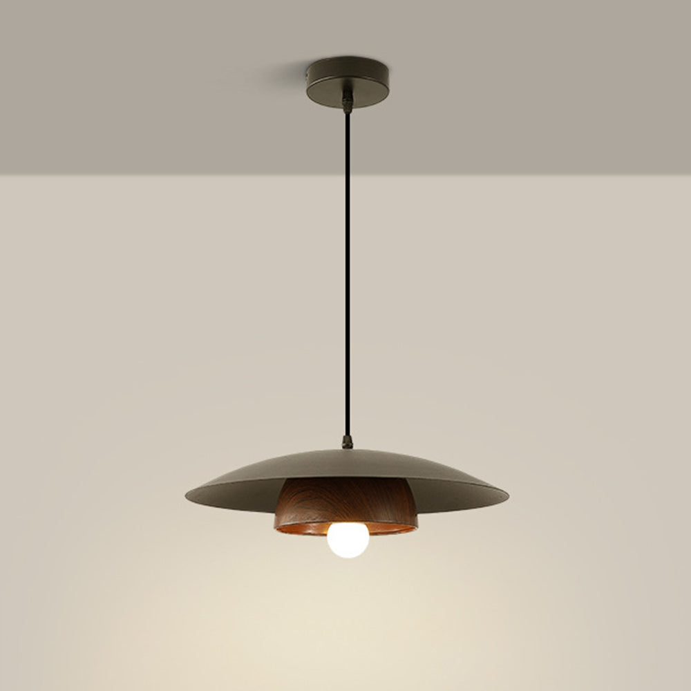 Lámpara Colgante de Metal en Diseño Moderno con Cúpula – Elegante y Duradera 4