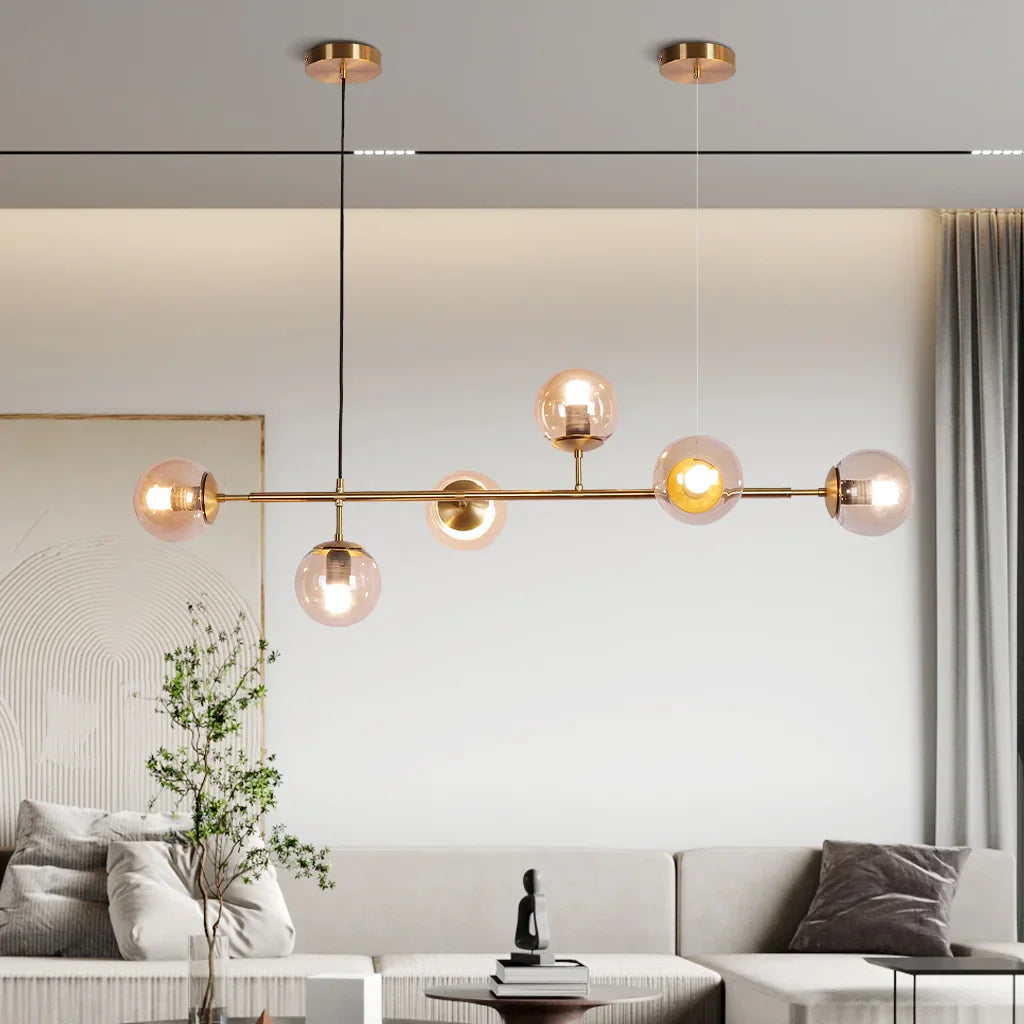 Lámpara Colgante de Vidrio Anzo – Diseño Moderno y Elegante para Iluminación Interior 2