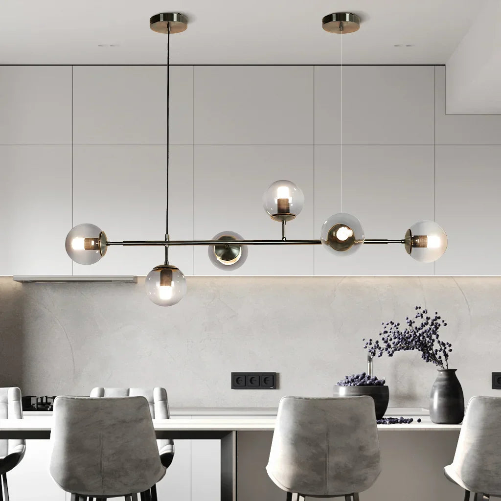 Lámpara Colgante de Vidrio Anzo – Diseño Moderno y Elegante para Iluminación Interior 6