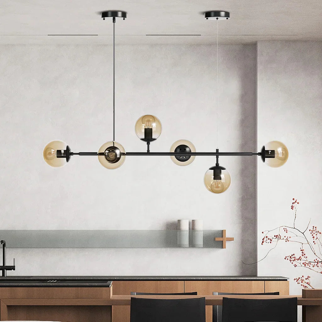 Lámpara Colgante de Vidrio Anzo – Diseño Moderno y Elegante para Iluminación Interior 7