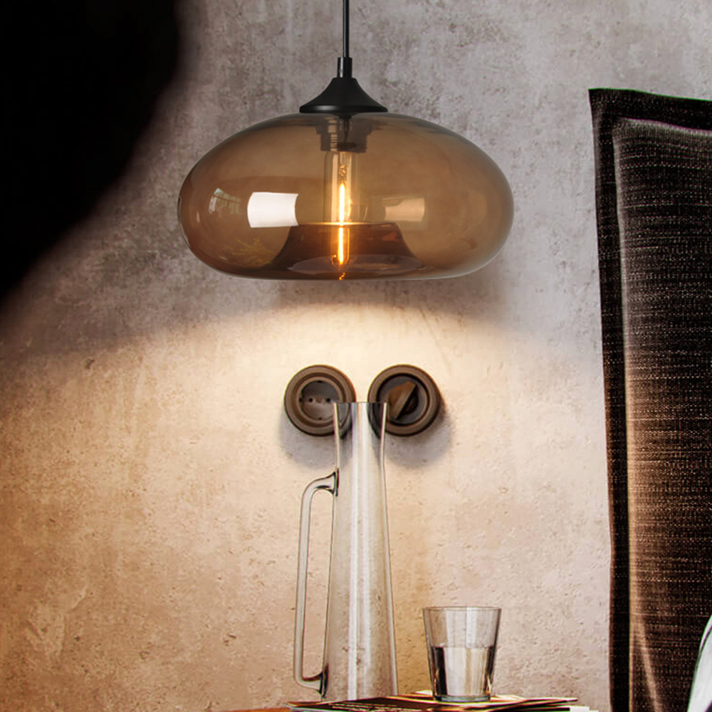 Lámpara Colgante de Vidrio Colorido para Comedor – Diseño Único y Artístico 6