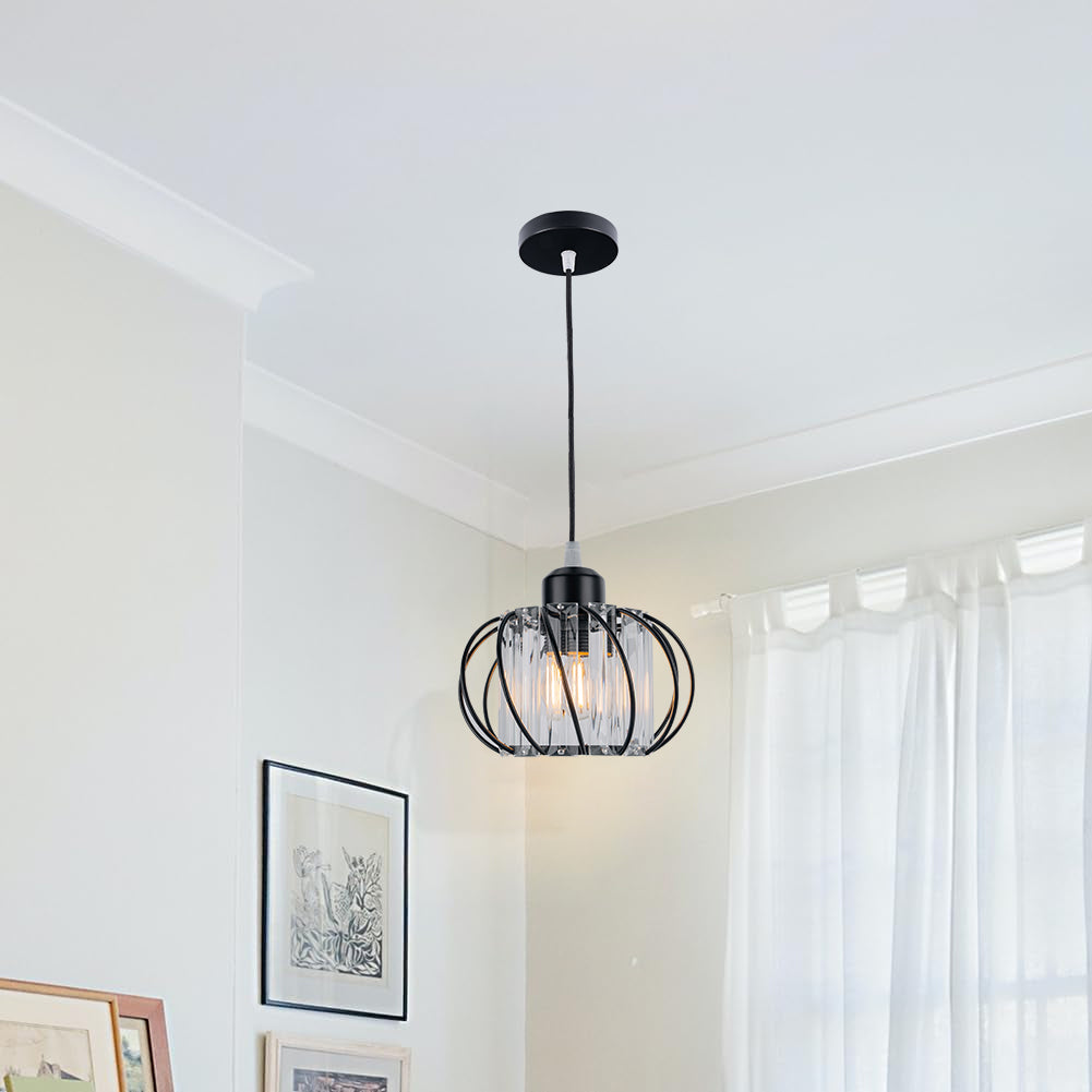 Lámpara Colgante de Vidrio Globular Nórdica para Pasillo – Diseño Moderno y Minimalista 6