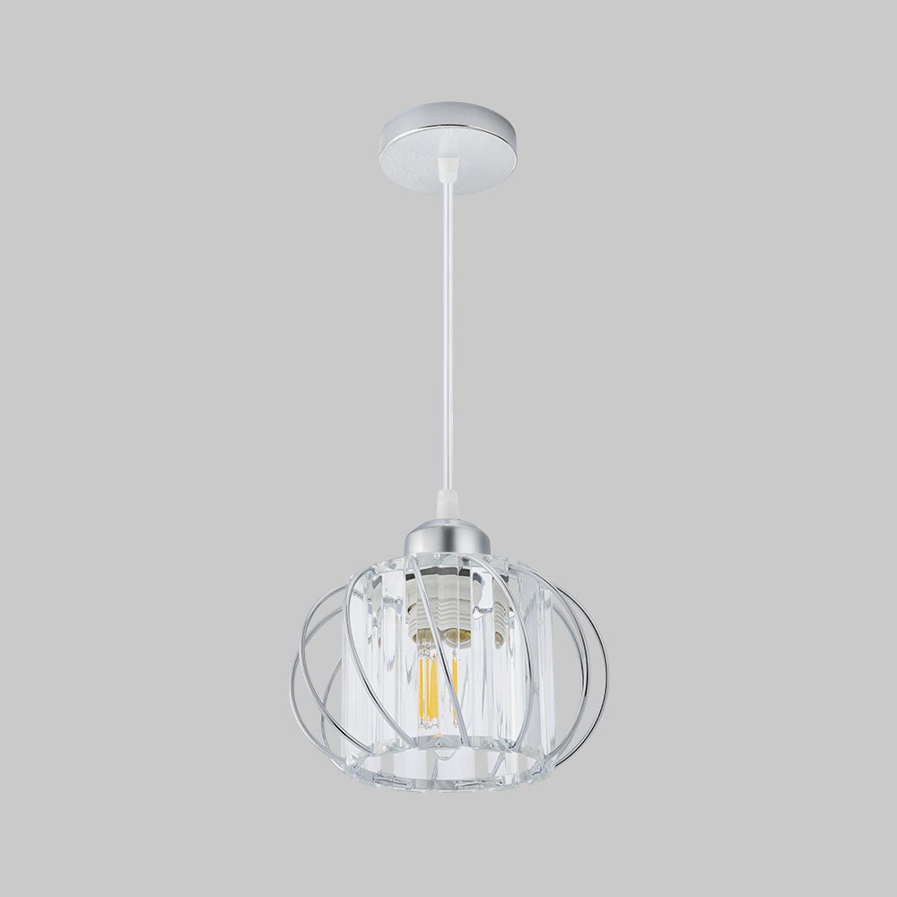 Lámpara Colgante de Vidrio Globular Nórdica para Pasillo – Diseño Moderno y Minimalista 9