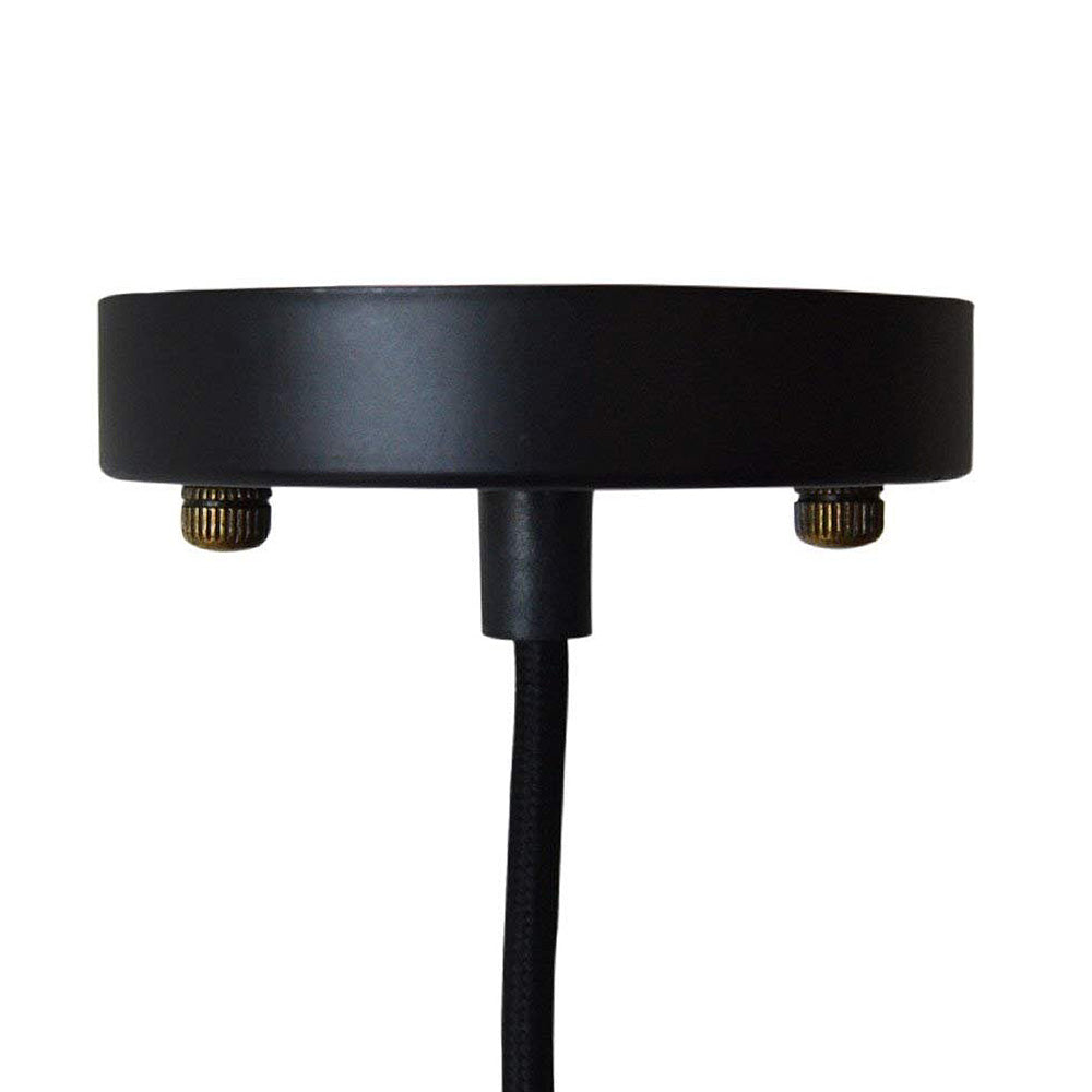 Lámpara Colgante de Vidrio Negro con Estilo Minimalista – Iluminación Moderna para Comedor y Sala 7