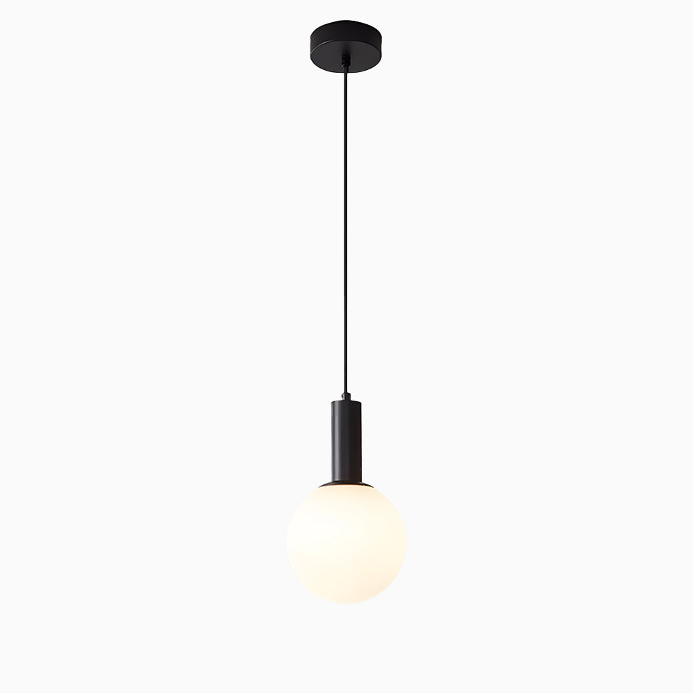 Lámpara Colgante de Vidrio Opalescente Moderna para Techo – Diseño Sofisticado Ideal para Dormitorios y Salas de Estar 6