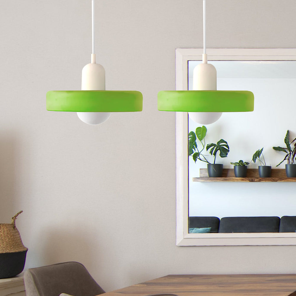 Lámpara Colgante de Vidrio Templado Bauhaus de 2 Cabezas – Diseño Moderno y Elegante 20