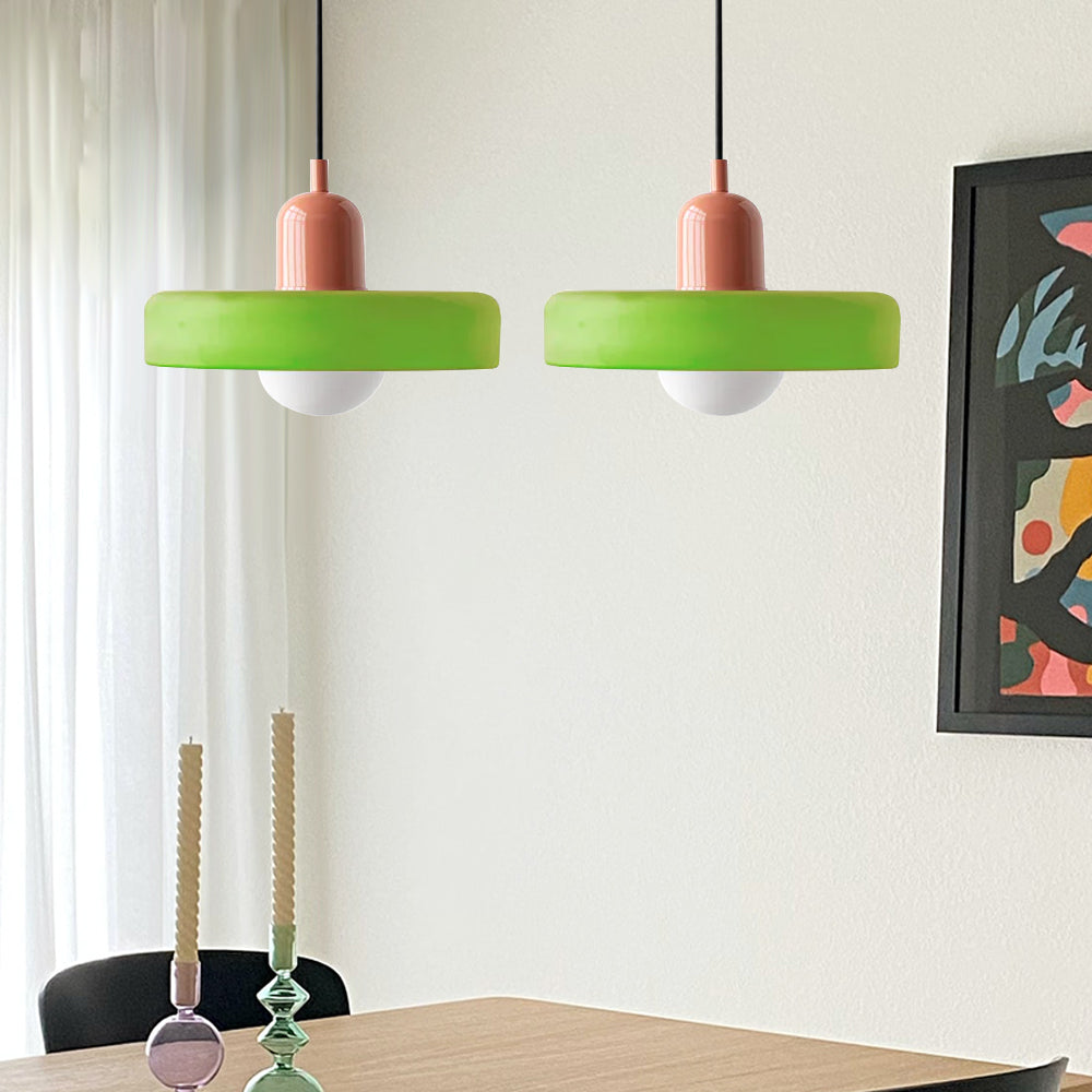 Lámpara Colgante de Vidrio Templado Bauhaus de 2 Cabezas – Diseño Moderno y Elegante 22