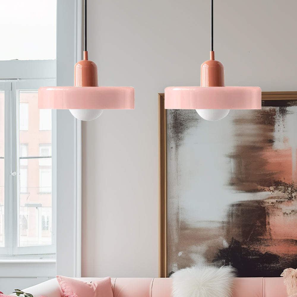 Lámpara Colgante de Vidrio Templado Bauhaus de 2 Cabezas – Diseño Moderno y Elegante 27