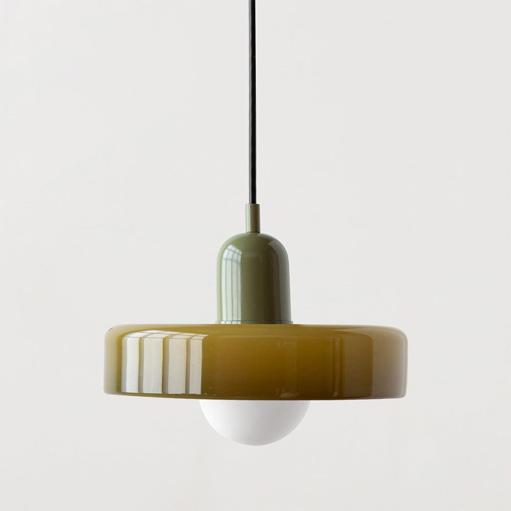 Lámpara Colgante de Vidrio Templado Bauhaus de 2 Cabezas – Diseño Moderno y Elegante 6