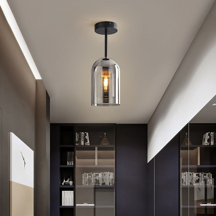 Lámpara Colgante de Vidrio Transparente para Pasillo – Diseño Moderno y Elegante 0
