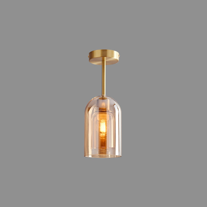 Lámpara Colgante de Vidrio Transparente para Pasillo – Diseño Moderno y Elegante 6