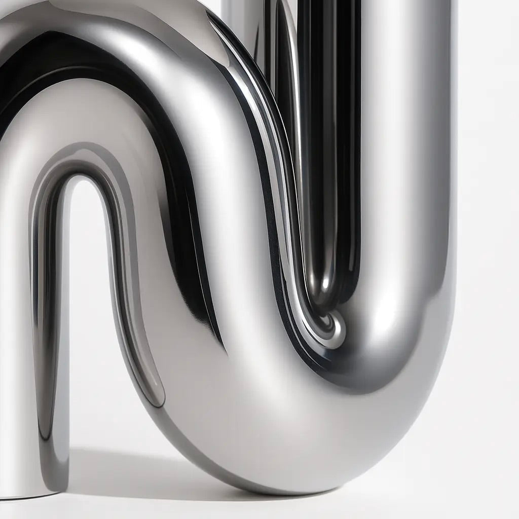Lámpara Curl de Diseño Moderno con Luz Cálida de 3000k y Estructura Curvada – Ideal para Decoración de Techo o Pie 2