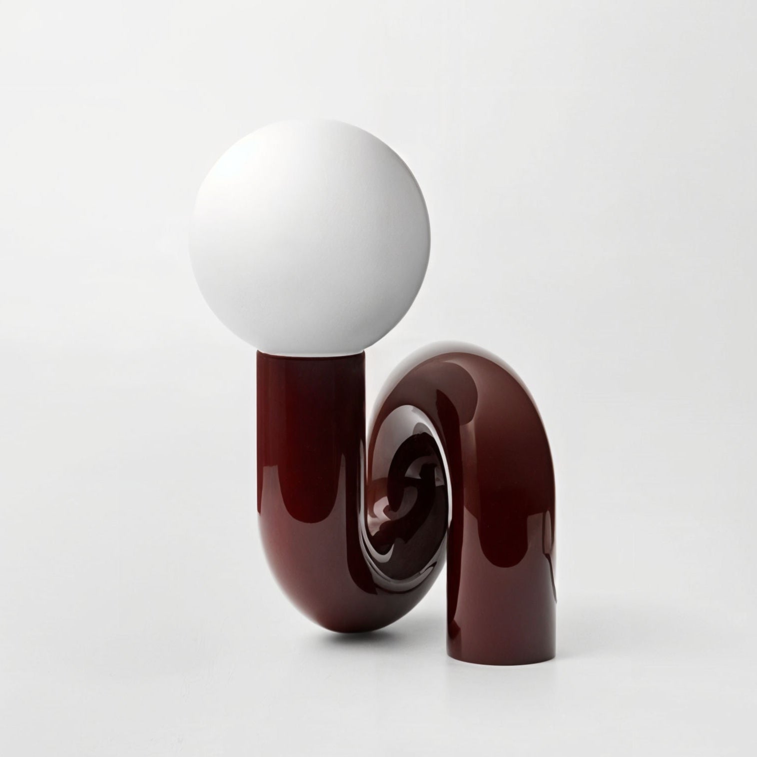 Lámpara Curl de Diseño Moderno con Luz Cálida de 3000k y Estructura Curvada – Ideal para Decoración de Techo o Pie 5