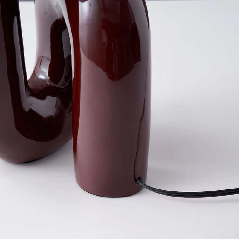 Lámpara Curl de Diseño Moderno con Luz Cálida de 3000k y Estructura Curvada – Ideal para Decoración de Techo o Pie 6
