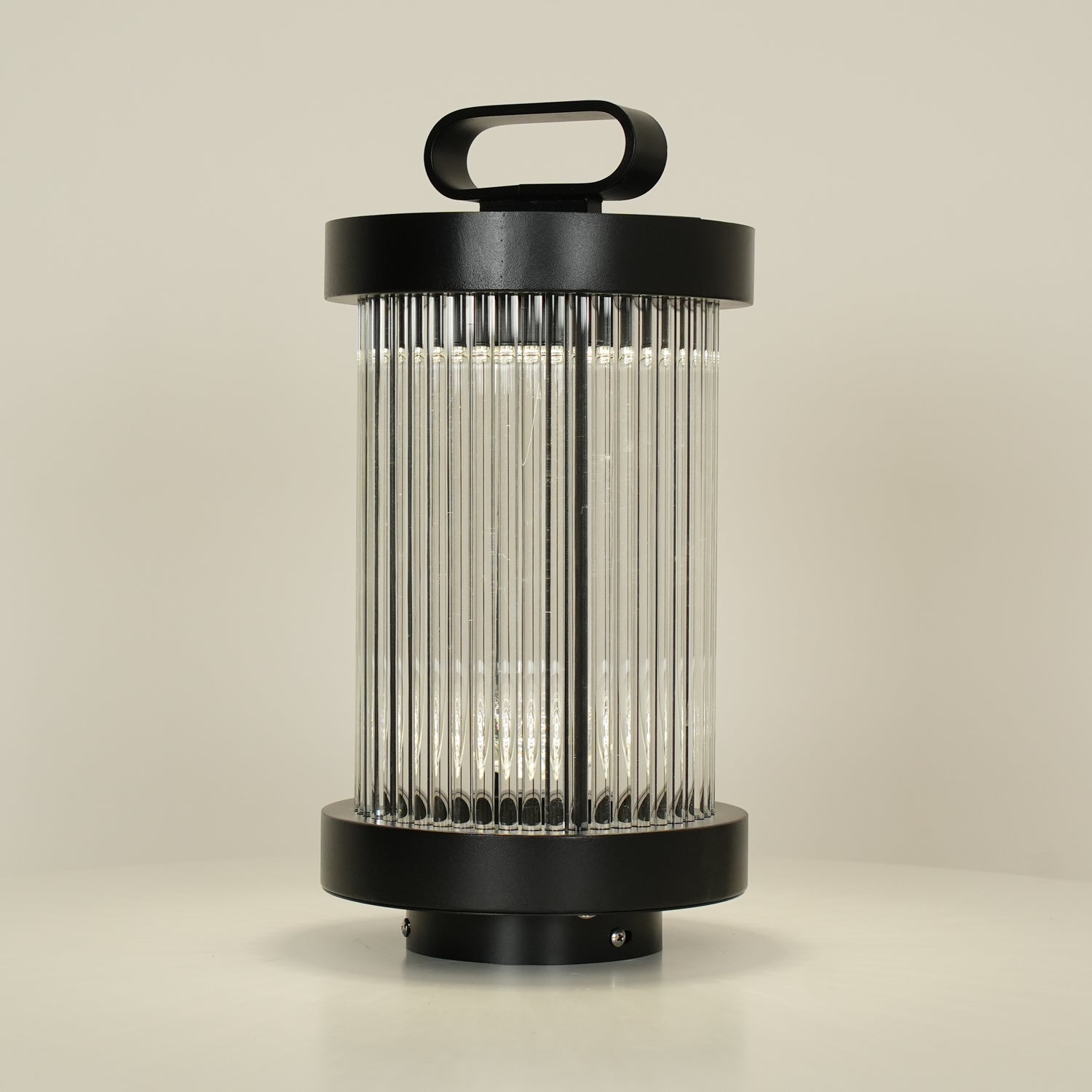 Lámpara Solar Exterior con Control Remoto de Acero Inoxidable - Luces Solares Jardín Resistente a la Intemperie con Iluminación Eficiente 4