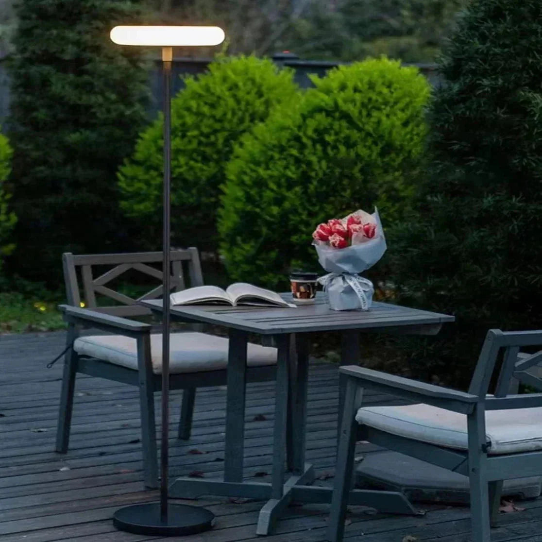 Lámpara Solar Exterior de Metal y Acrílico – Iluminación Eficiente para Jardín y Patio 6