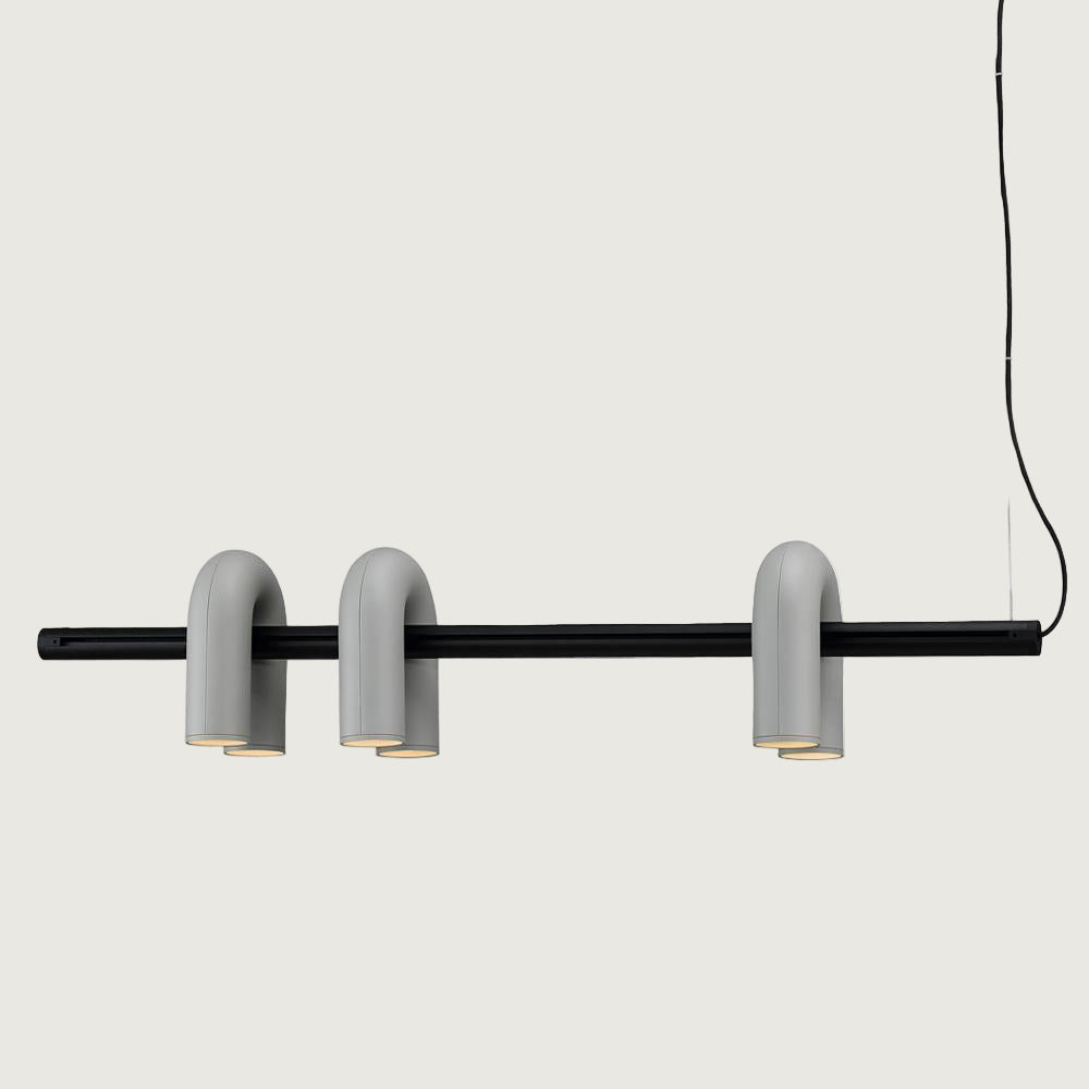 Lámpara de Araña Cirkus con Módulos U Ajustables - Diseño Moderno y Personalizable 23