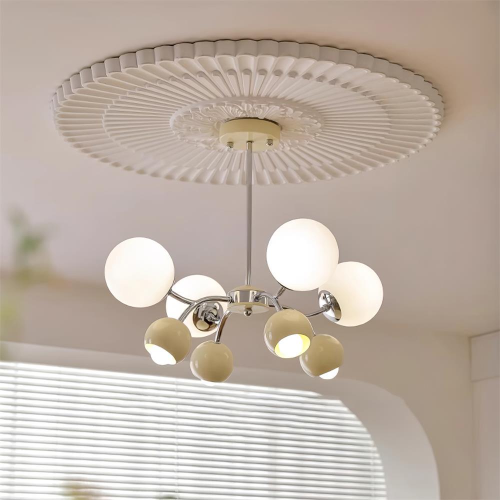 Lámpara de Araña Moderna de Diseño Esférico – Iluminación Elegante para Interiores 12