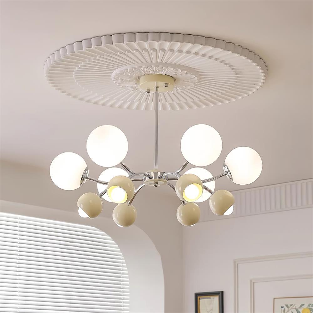 Lámpara de Araña Moderna de Diseño Esférico – Iluminación Elegante para Interiores 13