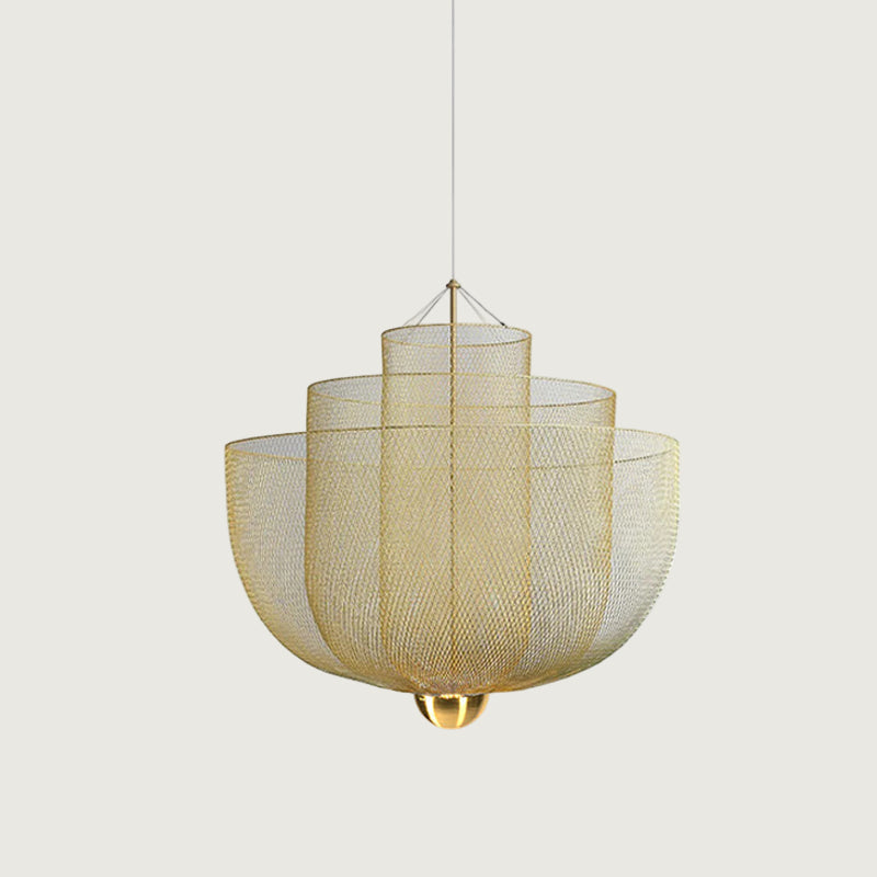 Lámpara de Araña Moderna de Metal con Iluminación LED Integrada – Tamaños de 45cm a 90cm, Diseño Elegante y Duradero 13