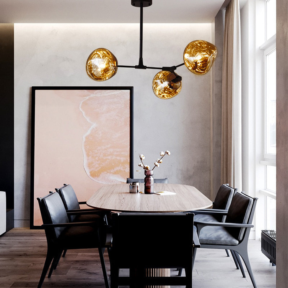 Lámpara de Cristal Nórdica de Diseño para Sala de Estar – Lámpara Colgante Moderna 2