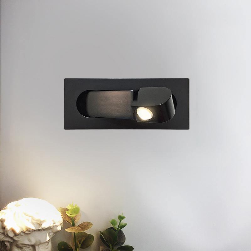 Lámpara de Lectura LED Moderna con Cabezal Ajustable y Luz Cálida para Leer en la Cama - Diseño Funcional y Eficiente 8