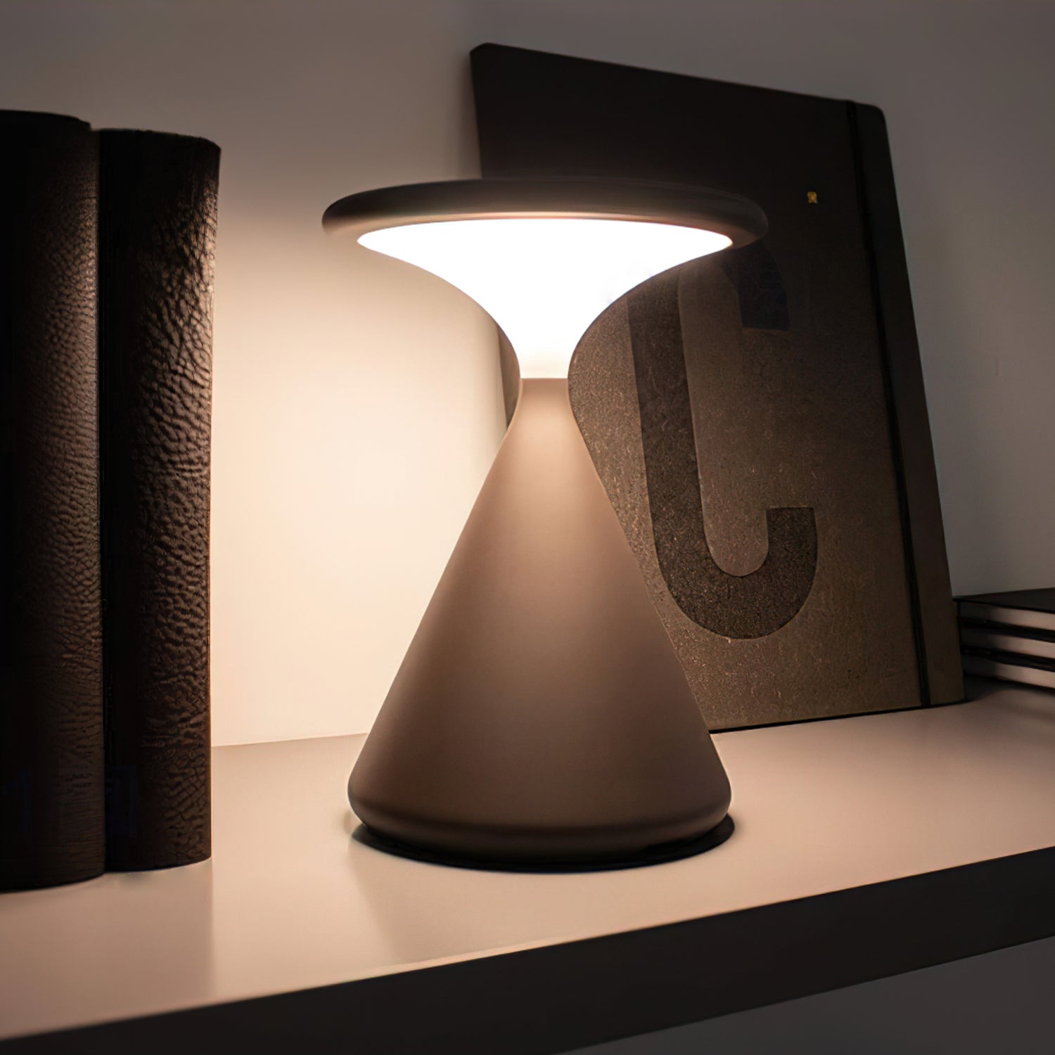 Lámpara de Mesa Atmosférica Portátil con Batería Integrada - Luz Cálida, Neutra y Fría, Ideal para Interior y Exterior 7