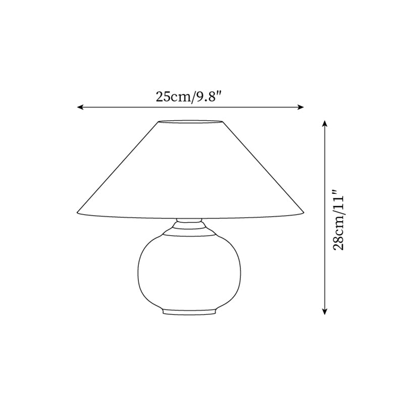 Lámpara de Mesa Botánica Kalinda Verde con Base de Cerámica y Pantalla Decorativa, Ideal para Mesita de Noche y Sobremesa 5